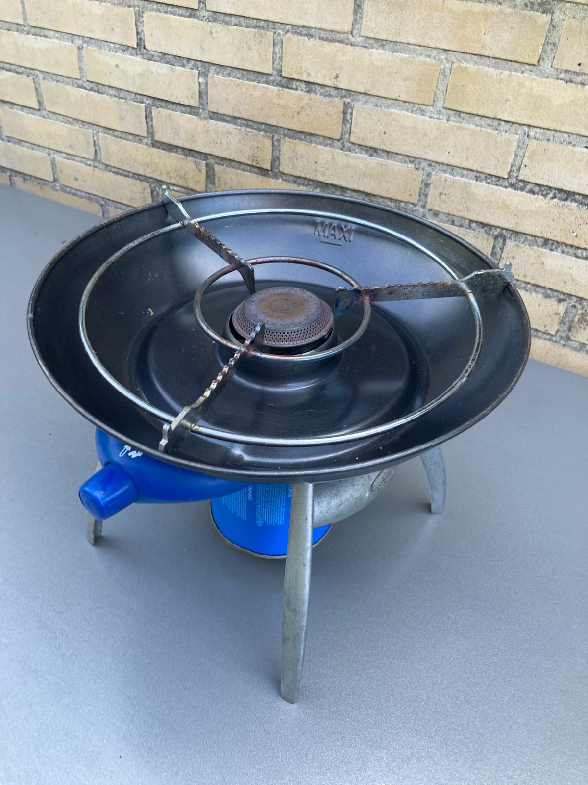 Campingaz grill bakplaat gas, Ophalen of Verzenden, Gebruikt