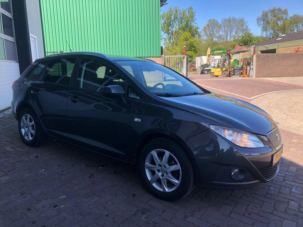 Seat Ibiza 1.2TDI 55KW Ecomotive ST 2011 Grijs, Auto's, Seat, Voorwielaandrijving, Euro 5, Stof, 74 pk