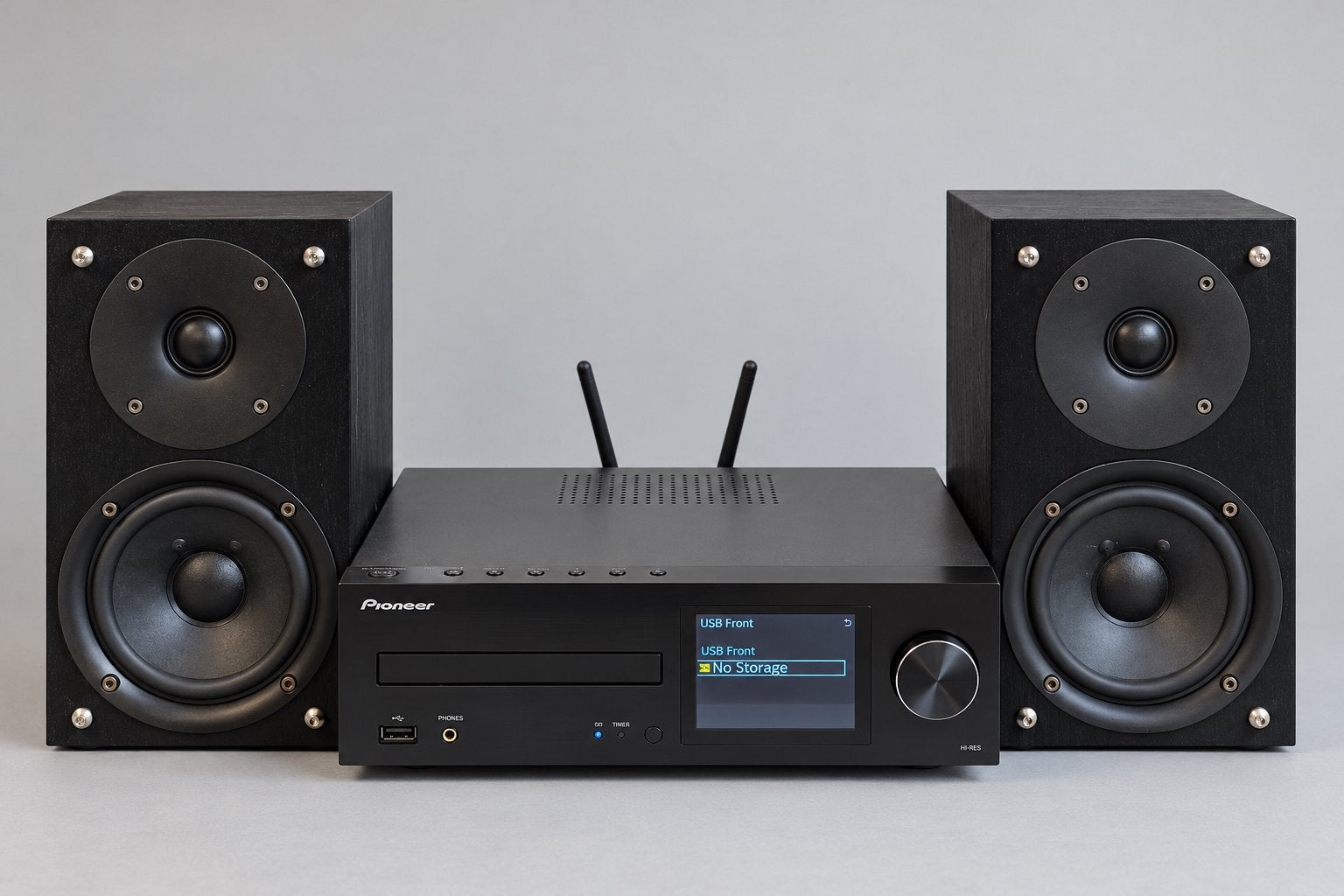 Pioneer X-HM76 stereoset met speakers – cd, BT en wifi, Ophalen of Verzenden, Zo goed als nieuw, Cd-speler, Pioneer