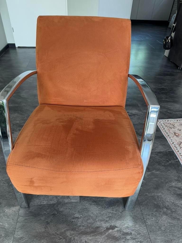 Comfortabele Montel fauteuil, Ophalen, Zo goed als nieuw, 75 tot 100 cm, 50 tot 75 cm