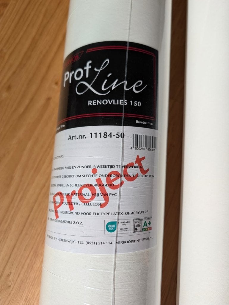 Profline Renovliesbehang 150 (50+ m2), Ophalen, Nieuw, Wit