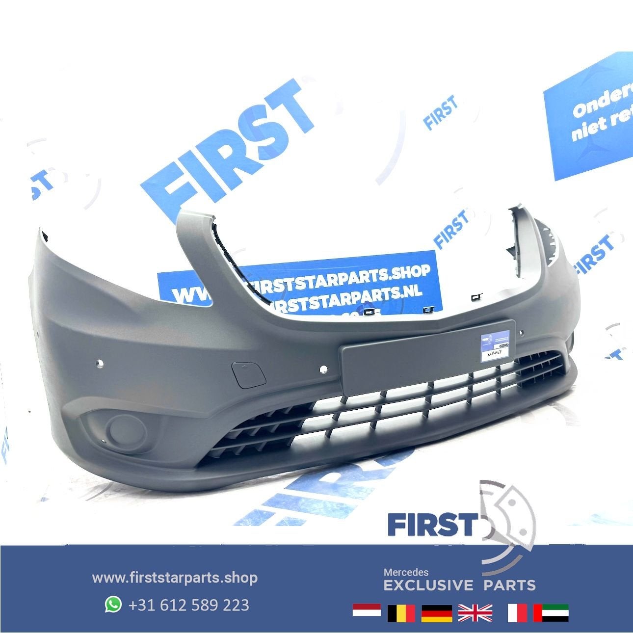 W447 VOORBUMPER A4478850001 VITO BUMPER VKLASSE ORIGINEEL 20, Auto-onderdelen, Carrosserie en Plaatwerk, Gebruikt, -, Voor, Ophalen of Verzenden