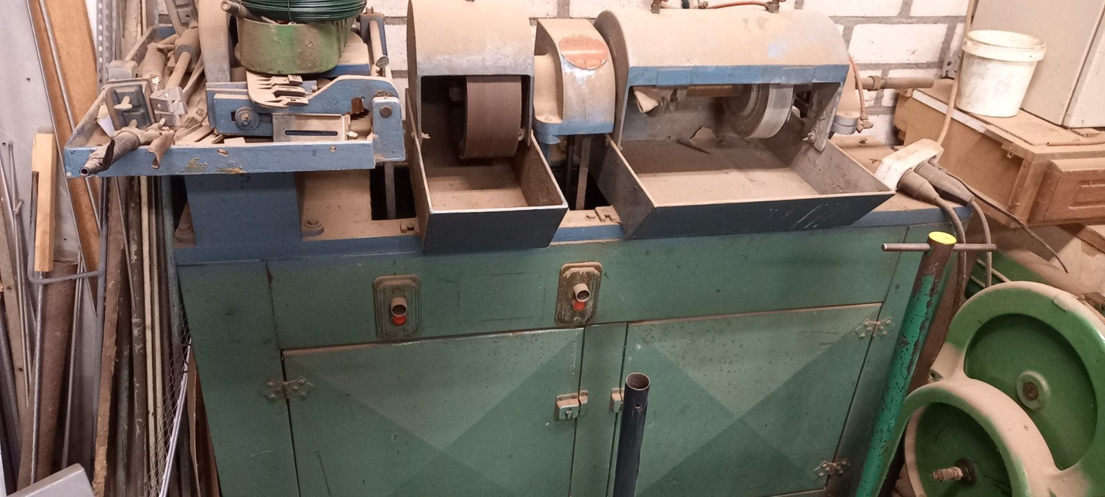 Highland Park polijstmachine, Ophalen