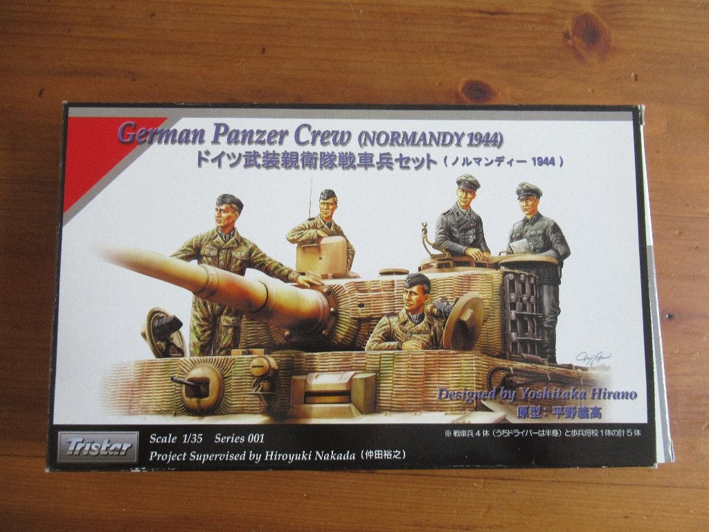 German Panzer Crew - Normandy 1944 (Tristar 1/35), Ophalen of Verzenden, Zo goed als nieuw, 1:35 tot 1:50, Figuur of Figuren