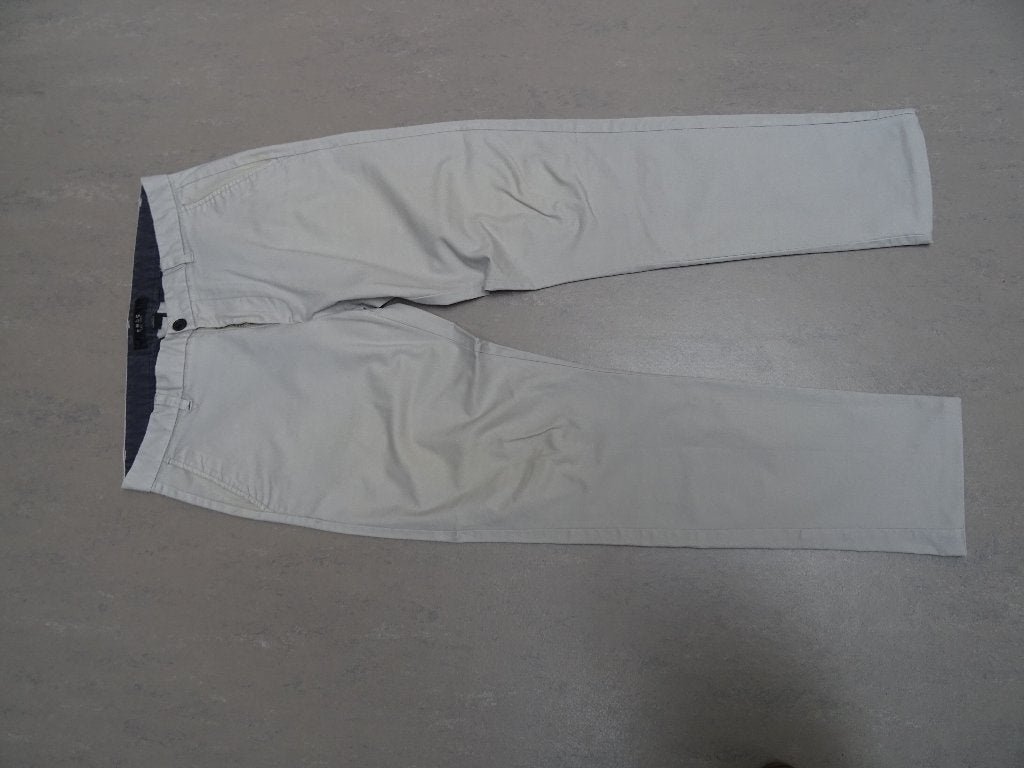 SMOG maat W32, zilvergrijze chino broek., W32 (confectie 46) of kleiner, Zo goed als nieuw, Grijs, Smog