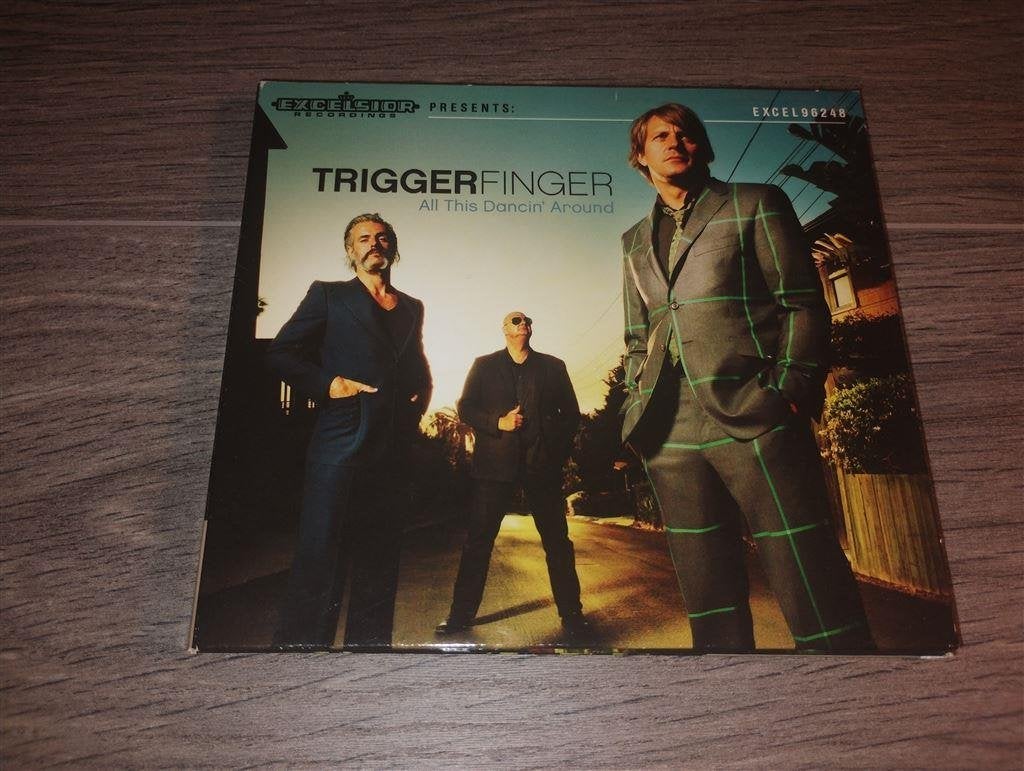 Triggerfinger - All This Dancin Around [Digipack], Cd's en Dvd's, Cd's | Rock, Zo goed als nieuw, Poprock, Ophalen of Verzenden