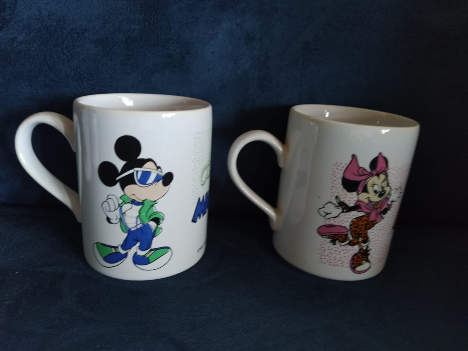 bekers Micky en Minnie, Ophalen of Verzenden, Overige stijlen, Kop(pen) en/of Schotel(s)