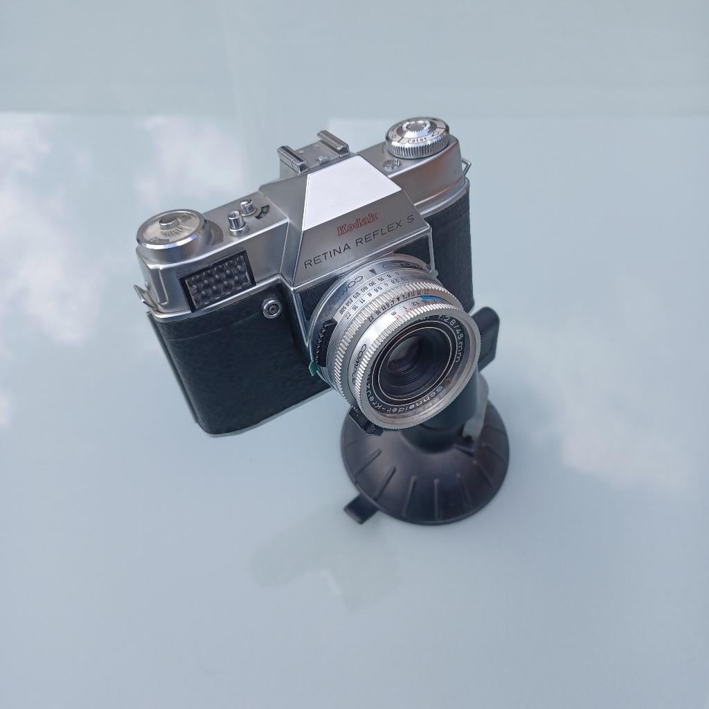 Vintage Kodak Retina reflex S, Audio, Tv en Foto, Fotocamera's Analoog, Ophalen of Verzenden, Gebruikt, Spiegelreflex, Kodak