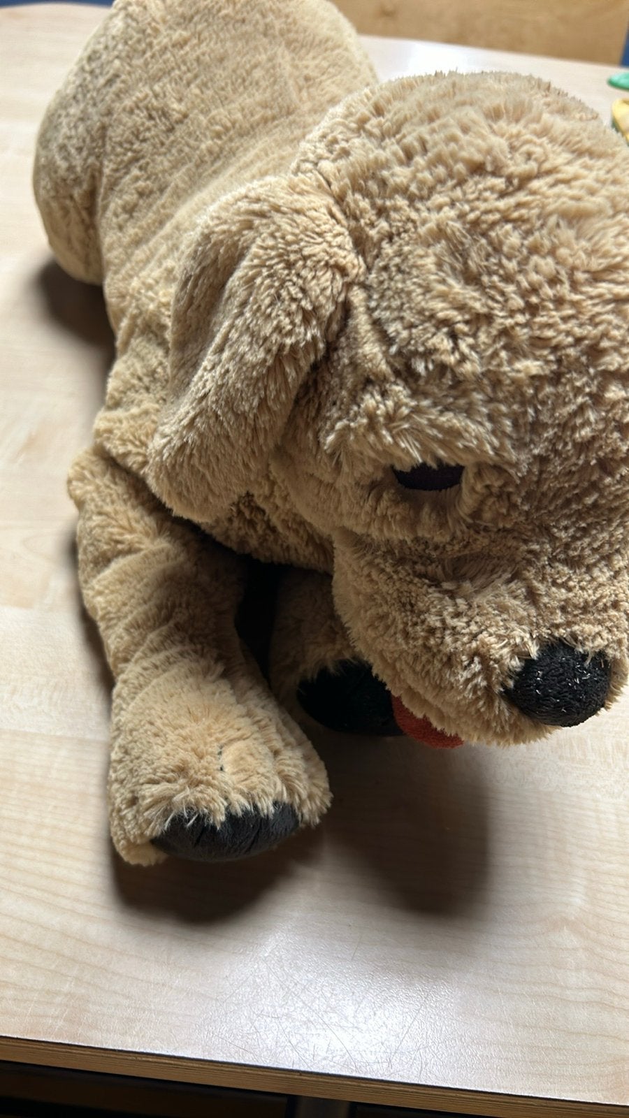 Grote knuffelhond - Labrador - Zo goed als nieuw, Overige merken, Overige karakters, Zo goed als nieuw, Middelgroot (20 tot 80 cm)