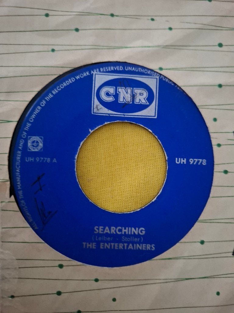 The Entertainers – Searching   Indo-Rock beat 1965, Cd's en Dvd's, Vinyl Singles, Gebruikt, 7 inch, Ophalen of Verzenden, Pop