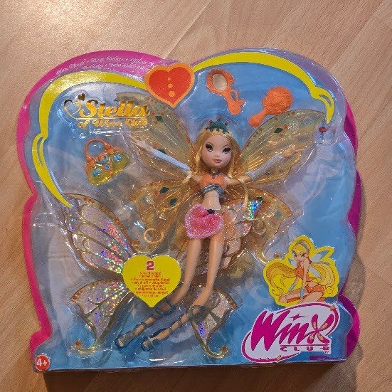 Barbie Winx Club  Glam Magic Enchantix Stella, Verzamelen, Ophalen of Verzenden, Nieuw, Pop