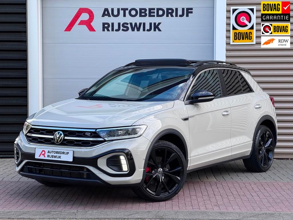 Volkswagen T-ROC 1.5 TSI 3x R-Line Pano/Camera/AppleCarPlay, 12 maanden, 1258 kg, Euro 6, 4 cilinders