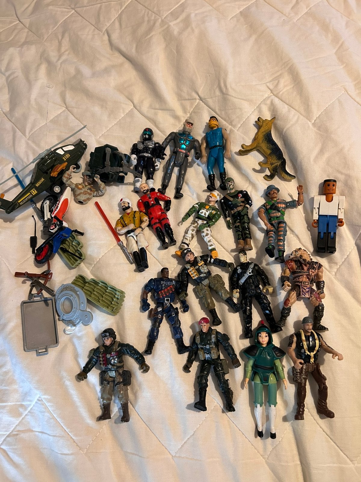 Diverse actiefiguren - o.a. Lanard The Corps en Chap Mei, Ophalen of Verzenden, Gebruikt