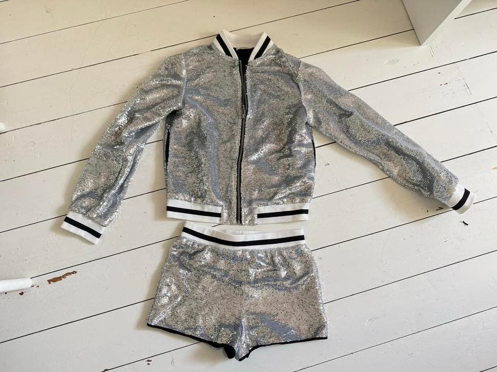 Zadig & Voltaire outfit met pailletten (12 jaar), Ophalen of Verzenden, Zo goed als nieuw, Meisje