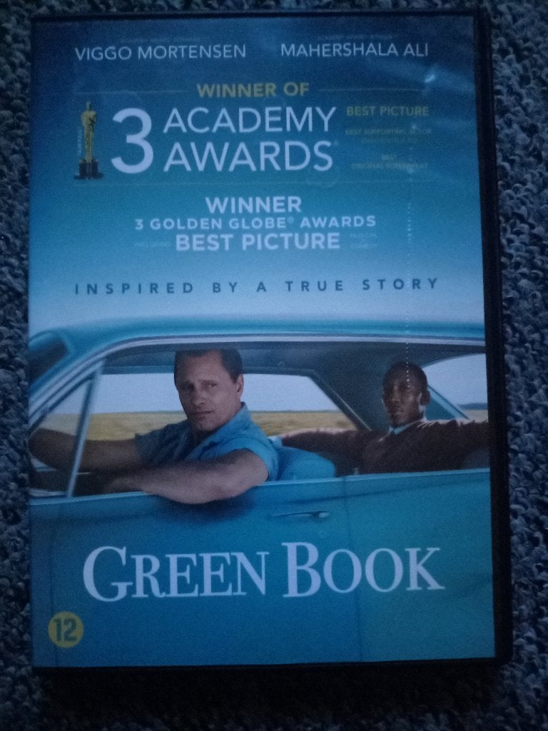 Green Book (2018) IMDb 8.2. met 3 Oscars, Vanaf 16 jaar, Ophalen of Verzenden, Zo goed als nieuw, Nederlands