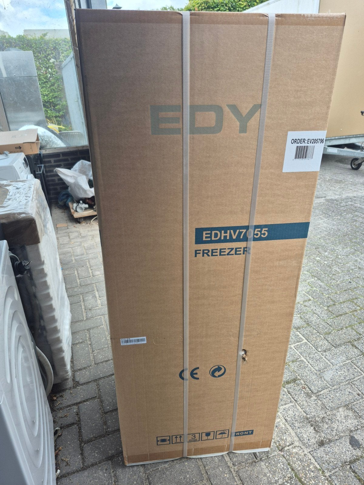 nieuwe edy vrieskast met 5 laden 1455558, Ophalen, Nieuw, Wit