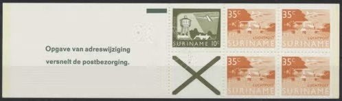 Suriname 1976 - PB 1c - landschappen, Ophalen of Verzenden, Postfris