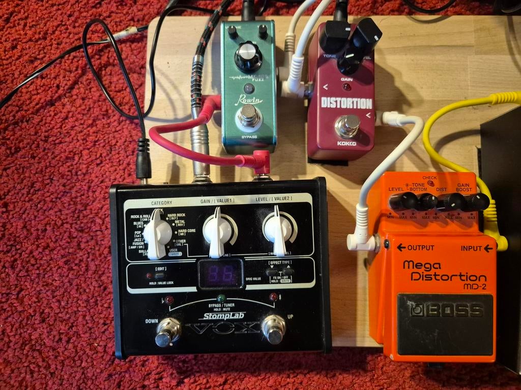 Effectpedalen, Ophalen