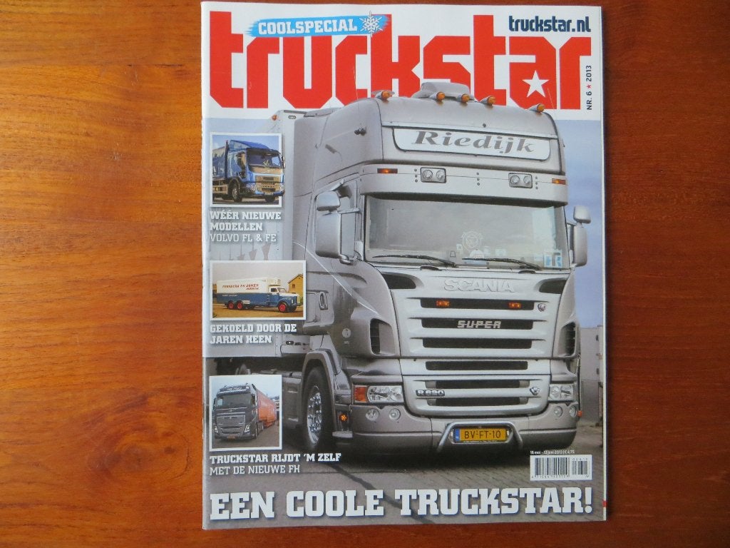 Truckstar nr. 6 2013, Boeken, Auto's | Folders en Tijdschriften, Ophalen of Verzenden, Nieuw, Overige merken