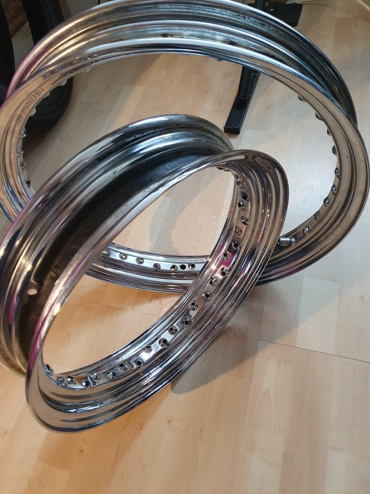 Chromen velgen voor Harley-Davidson FXDL 2002, Ophalen, Gebruikt