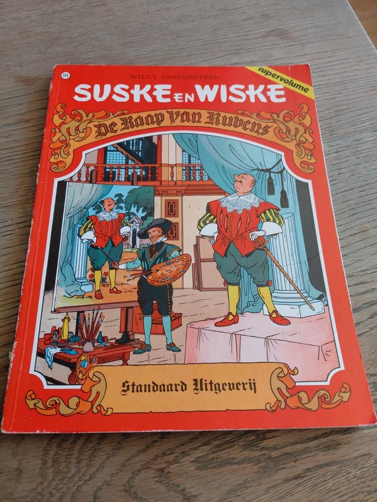 Suske en Wiske de Kaap van Rubens 1984 stripboek., Eén stripboek, Ophalen of Verzenden, Gelezen