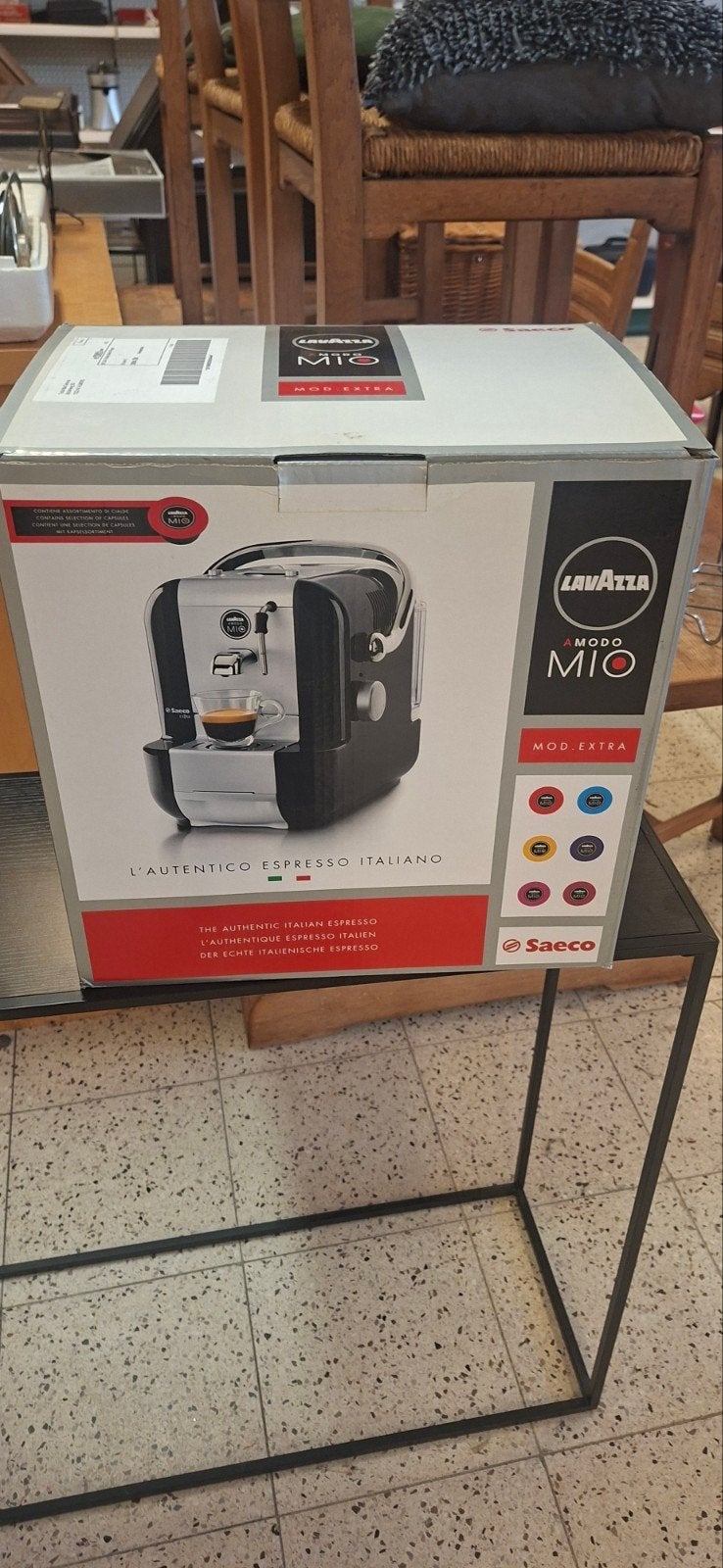 Lavazza A Modo Mio Mod Extra Espressomachine - Nieuw in doos, Koffiepads en cups, Espresso apparaat, Nieuw, Ophalen of Verzenden
