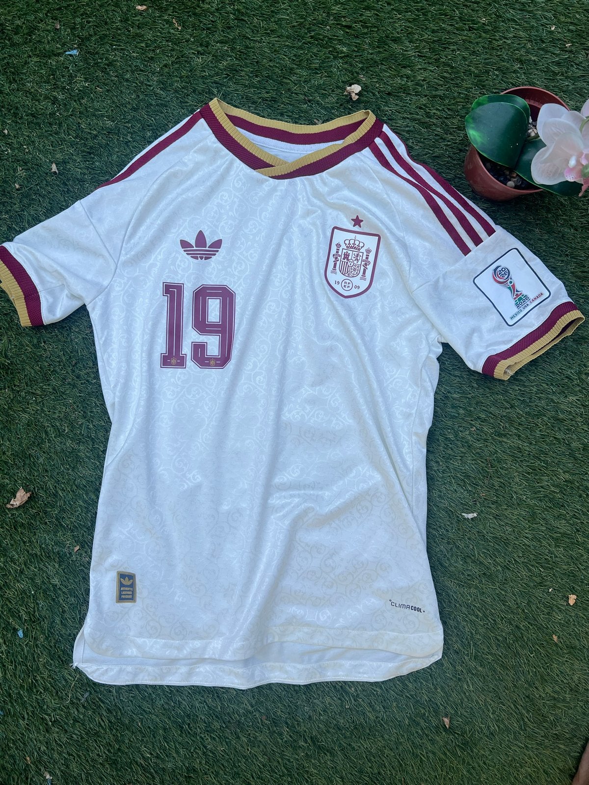Spanje WK Thuisshirt 2026 Lamine Yamal #19, Maat M, Ophalen of Verzenden, Zo goed als nieuw, Shirt