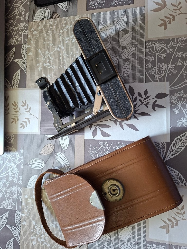 Braun Gloria Nürnberg camera analoog, antiek, Ophalen of Verzenden, Gebruikt, Compact, Overige Merken