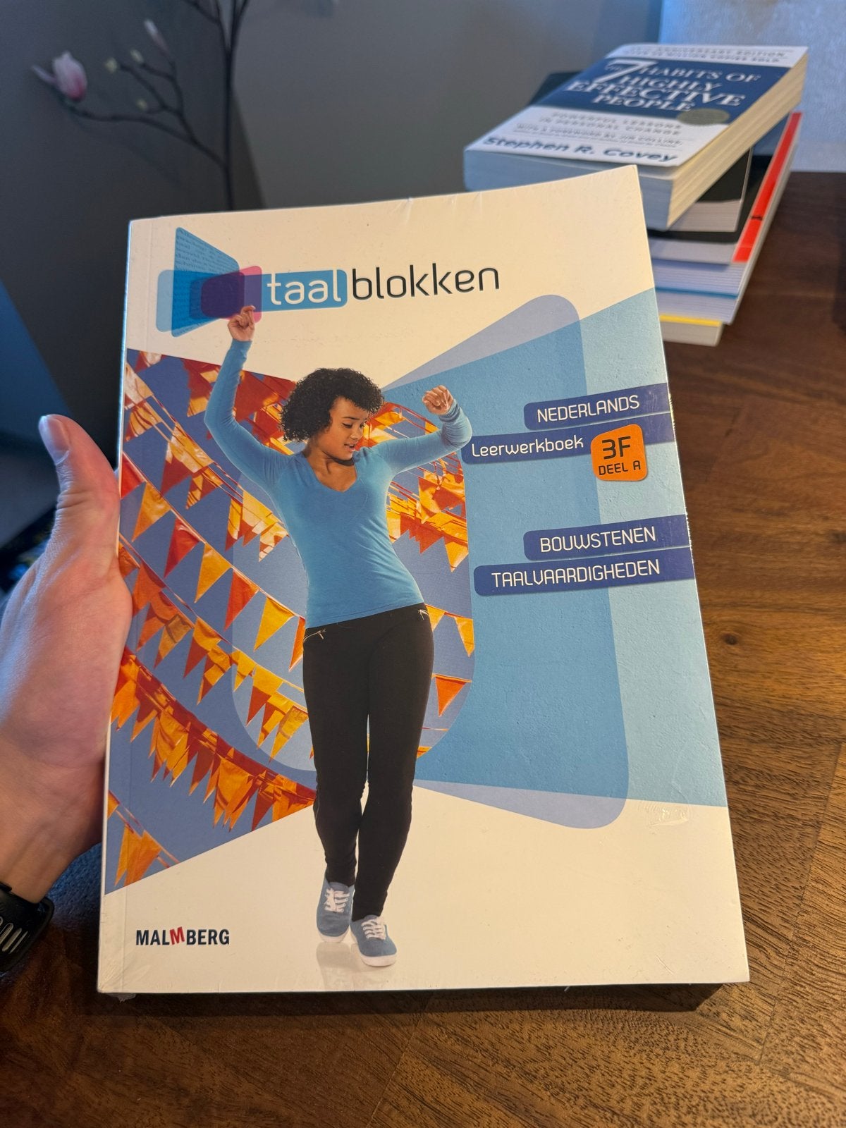Taalblokken Nederlands 3F Deel A Leerwerkboek Malmberg, Ophalen of Verzenden, Zo goed als nieuw, Overige niveaus, Nederlands