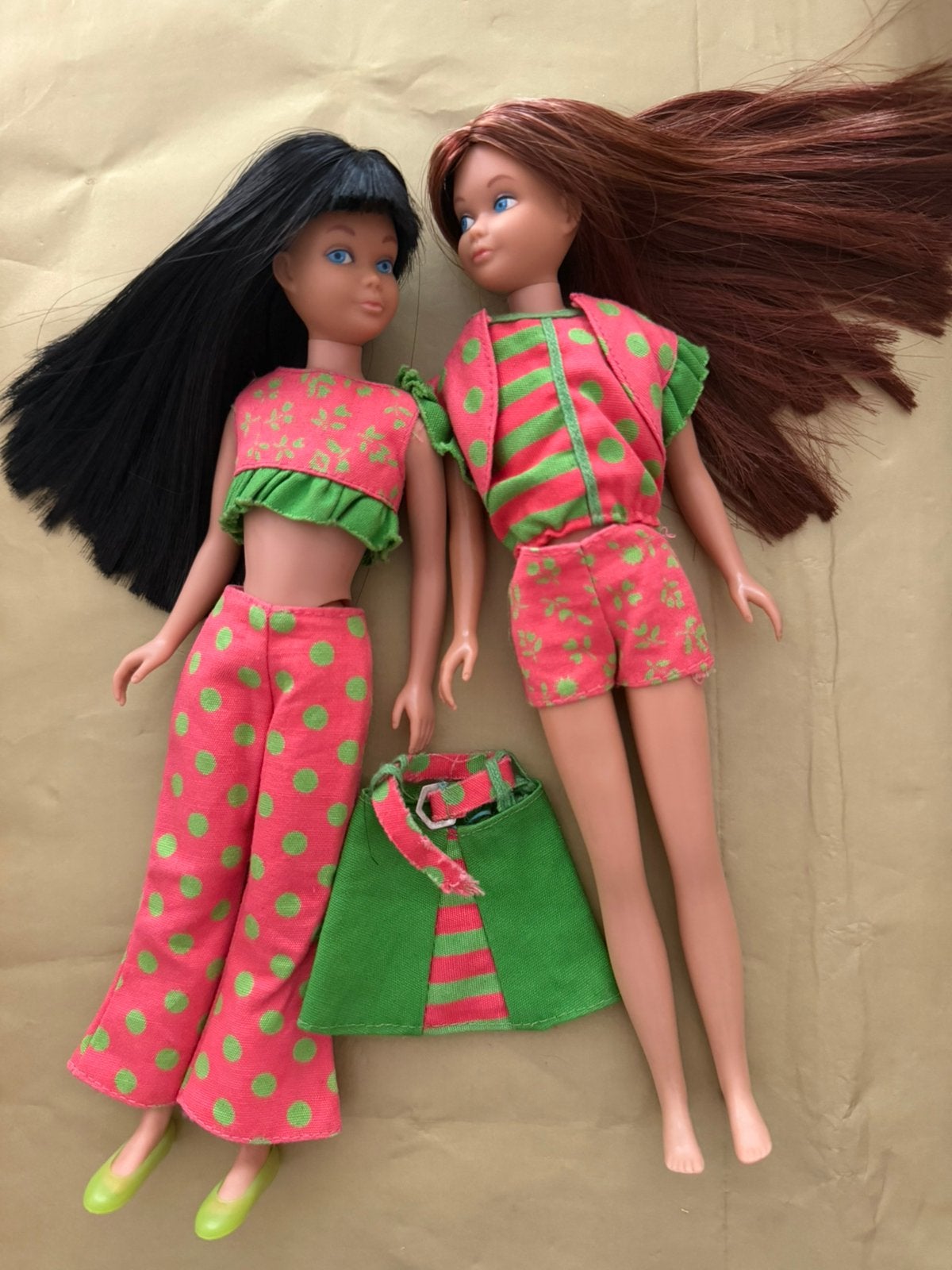 Barbie vintage Skipper Skippers ooak in Lolapalooza compleet, Verzamelen, Ophalen of Verzenden, Zo goed als nieuw, Pop