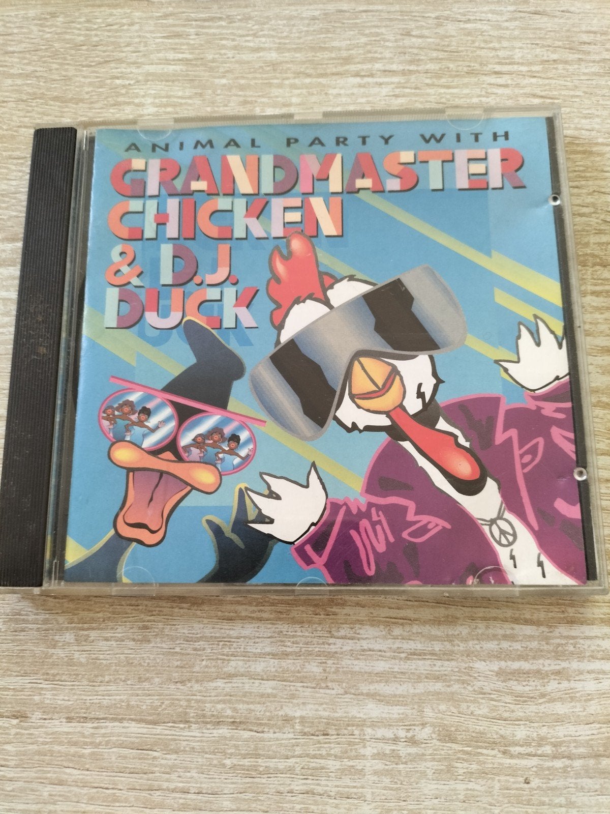 Grandmaster chicken & dj duck - animal party, Ophalen of Verzenden