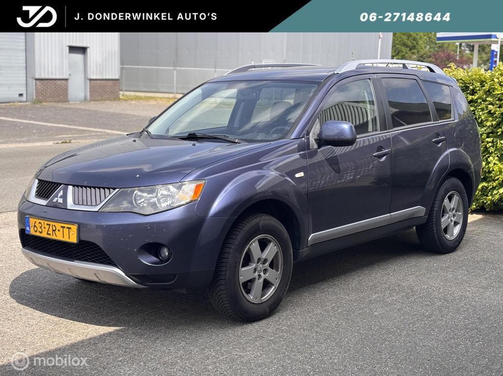 Mitsubishi Outlander 2.4 Intro Edit airco Cruise Export, Voorwielaandrijving, 4 cilinders, Blauw, 1465 kg
