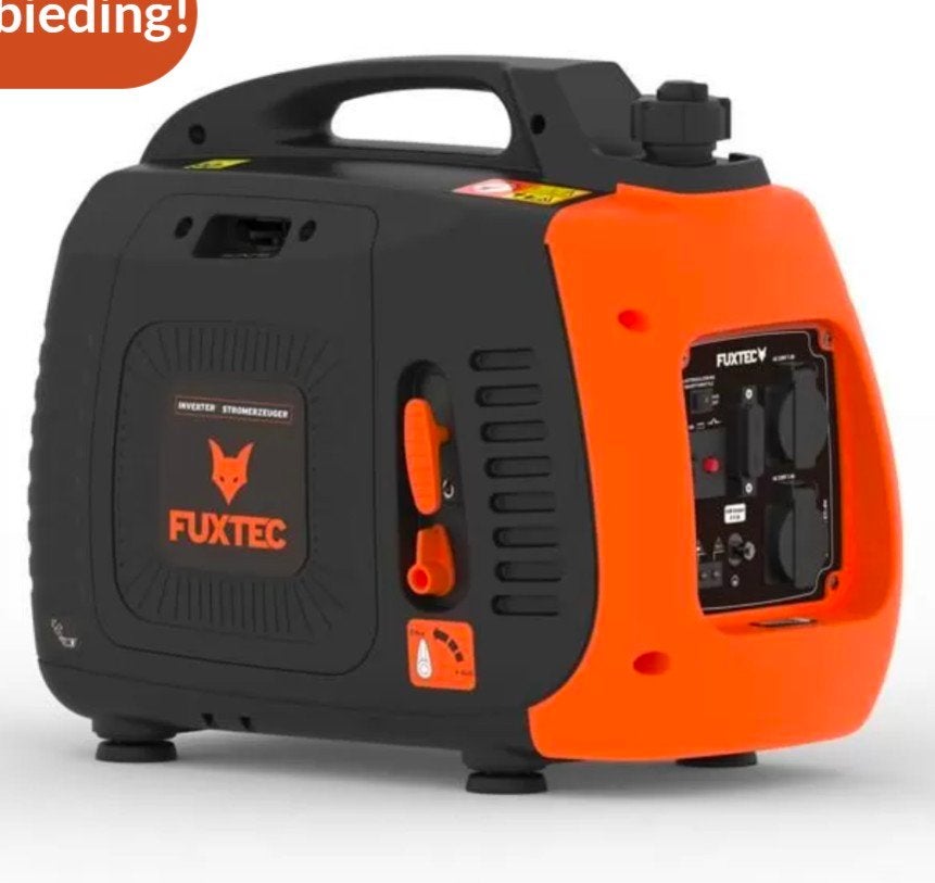 Invertergenerator – FUXTEC FX-IG12 – 2200W, benzine, 4-takt, Ophalen