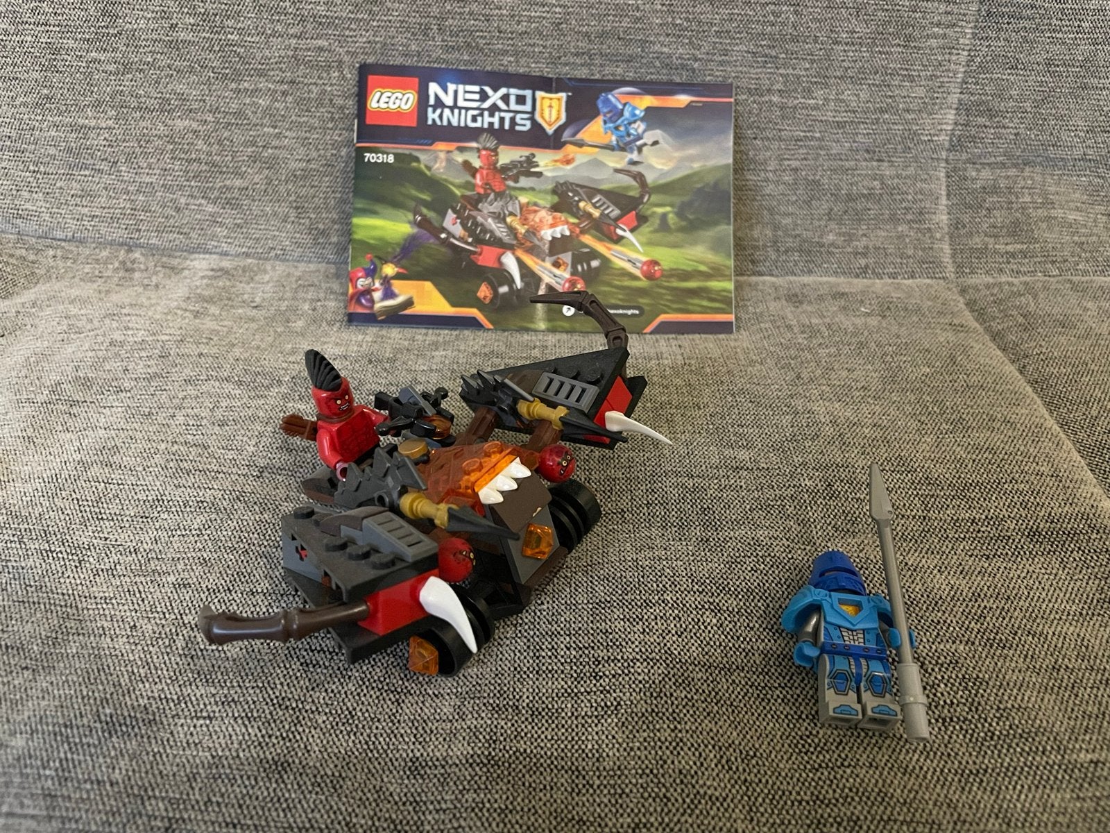 Lego Nexo Knights 70318: Globlin Katapult, Kinderen en Baby's, Speelgoed | Duplo en Lego, Gebruikt, Lego, Ophalen of Verzenden