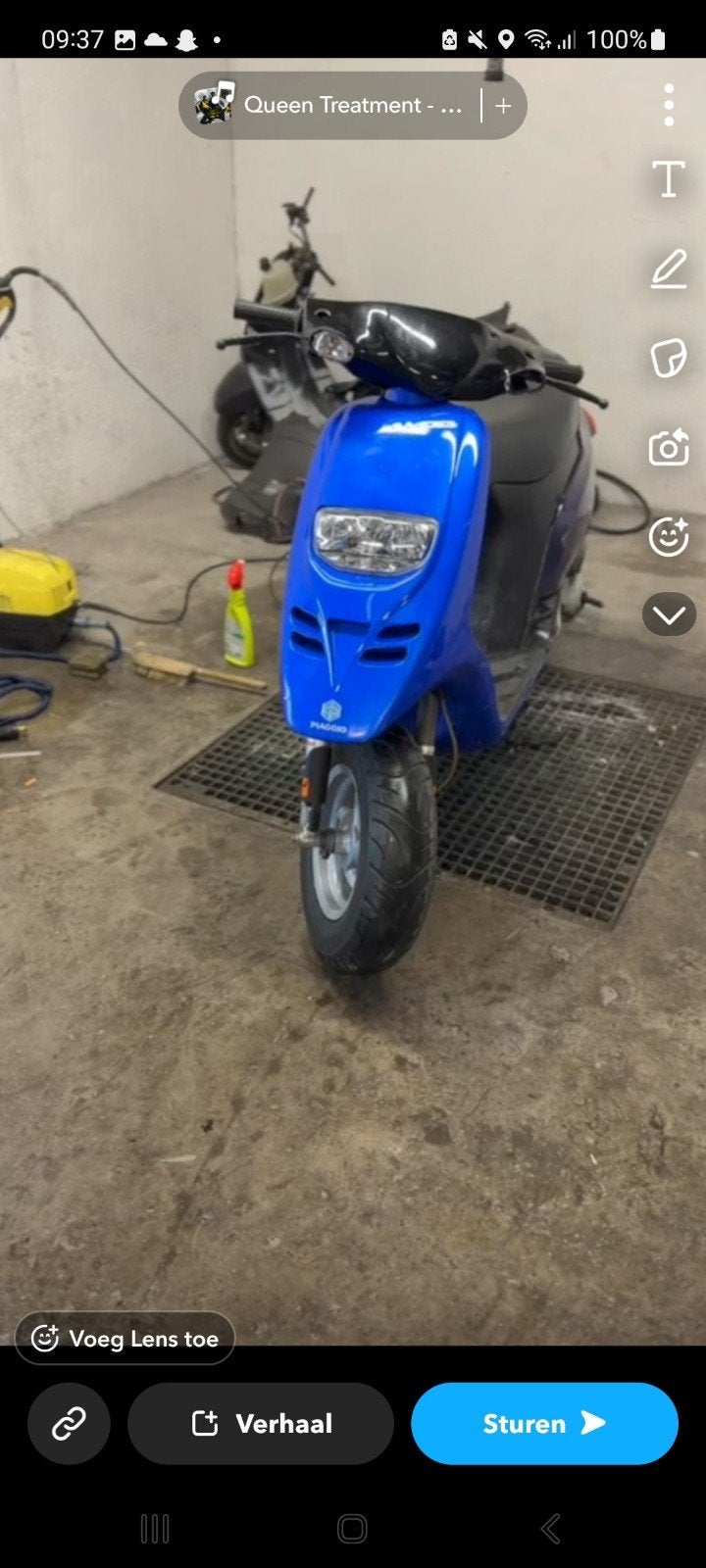 Piaggio typhoon, Ophalen of Verzenden, Zo goed als nieuw, Tweetakt, Overige modellen