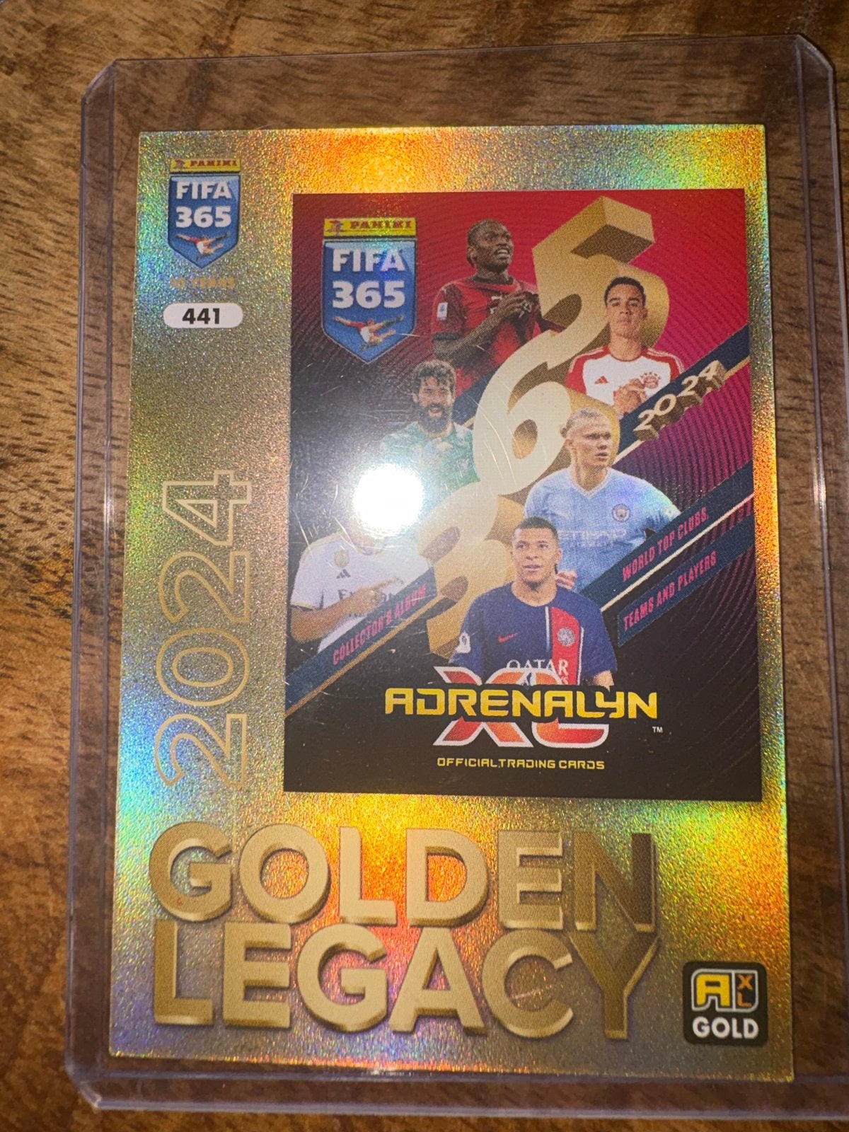 Panini FIFA 365 Adrenalyn XL 2024 Golden Legacy Kaart, Ophalen, Zo goed als nieuw, Overige sporten, Spelerskaart