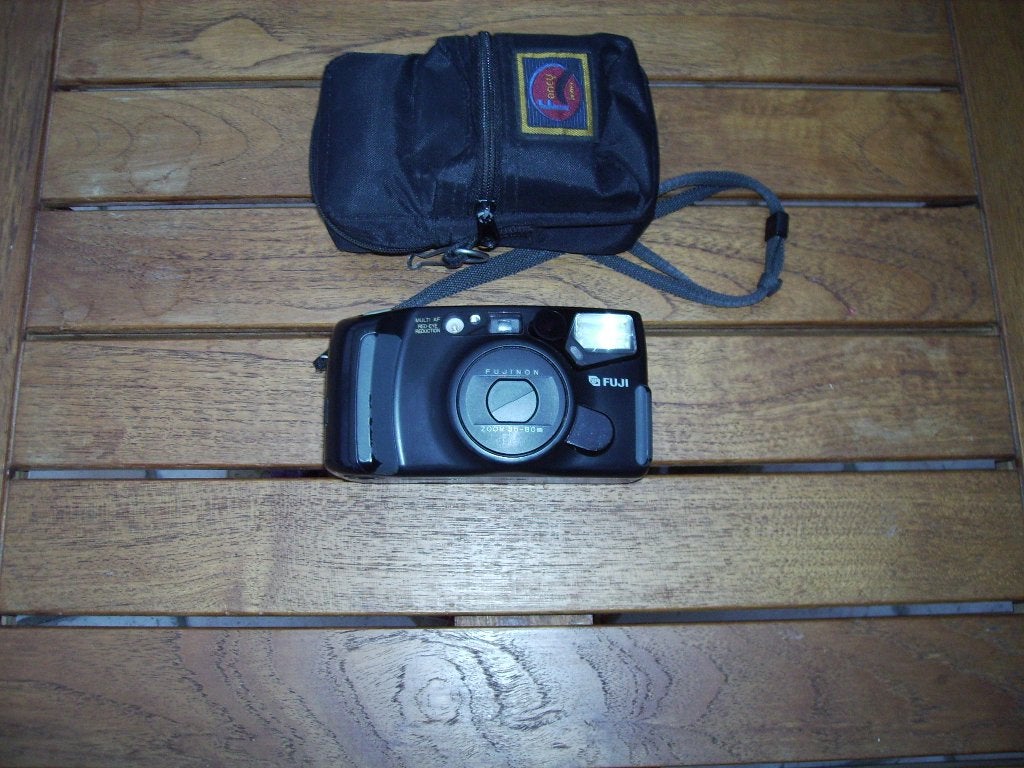 1 Fuji camera, Ophalen of Verzenden, Gebruikt, Spiegelreflex, Canon