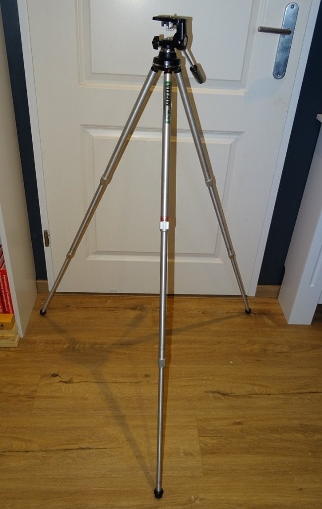 Velbon MC-3 1822320 statief, Ophalen of Verzenden, Zo goed als nieuw, 125 cm of minder, Driepoot