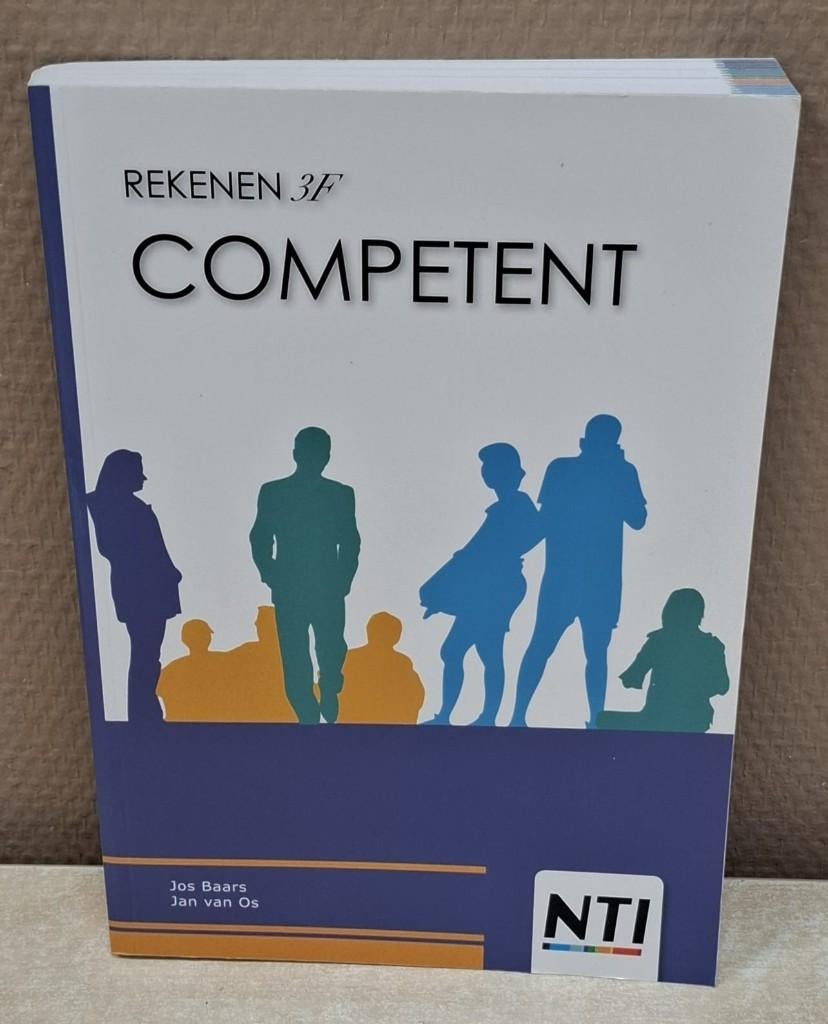 Competent Rekenen 3F 9789041510389, Ophalen of Verzenden, Beta, Zo goed als nieuw, MBO