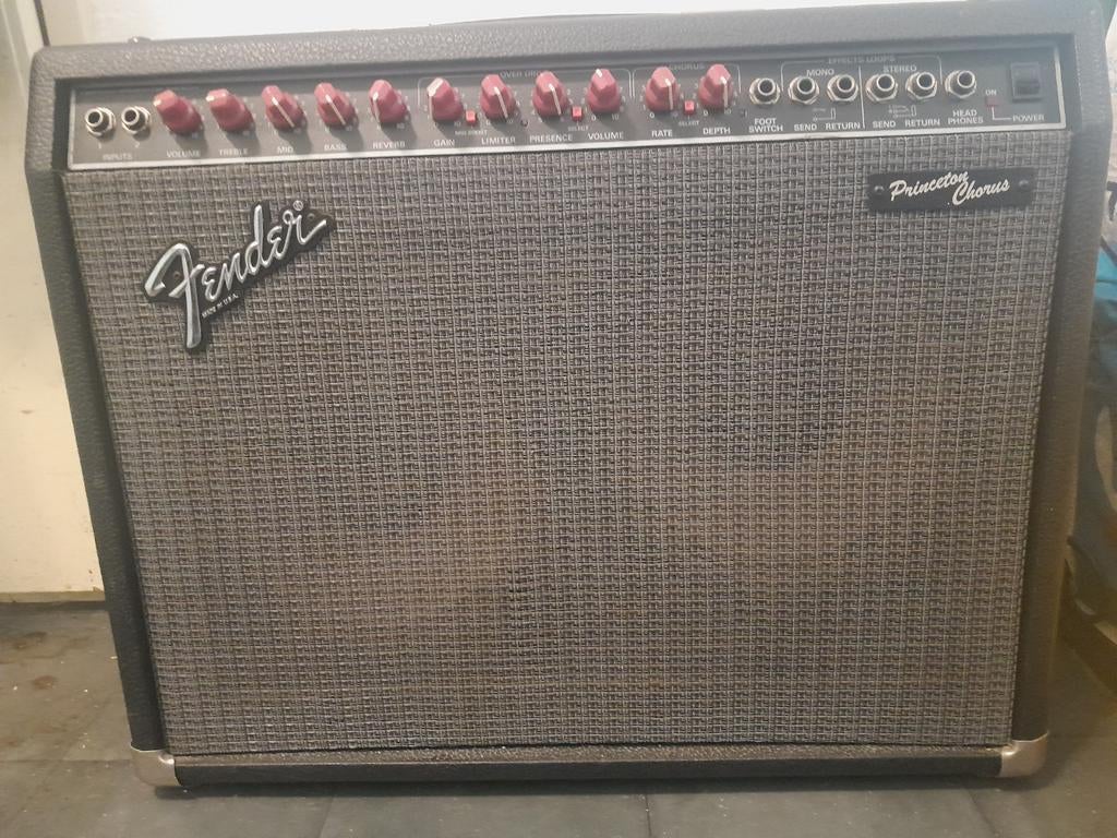 Fender Princeton chorus stereo, Muziek en Instrumenten, Ophalen, Gebruikt
