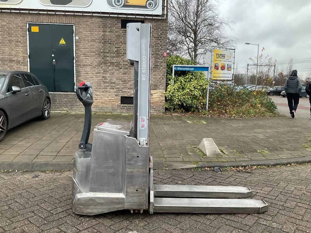 Toyota SWE140L 1400KG 2.65METER RVS STAPELAAR / HEFTRUCK, Overige aandrijving, Stapelaar, Toyota