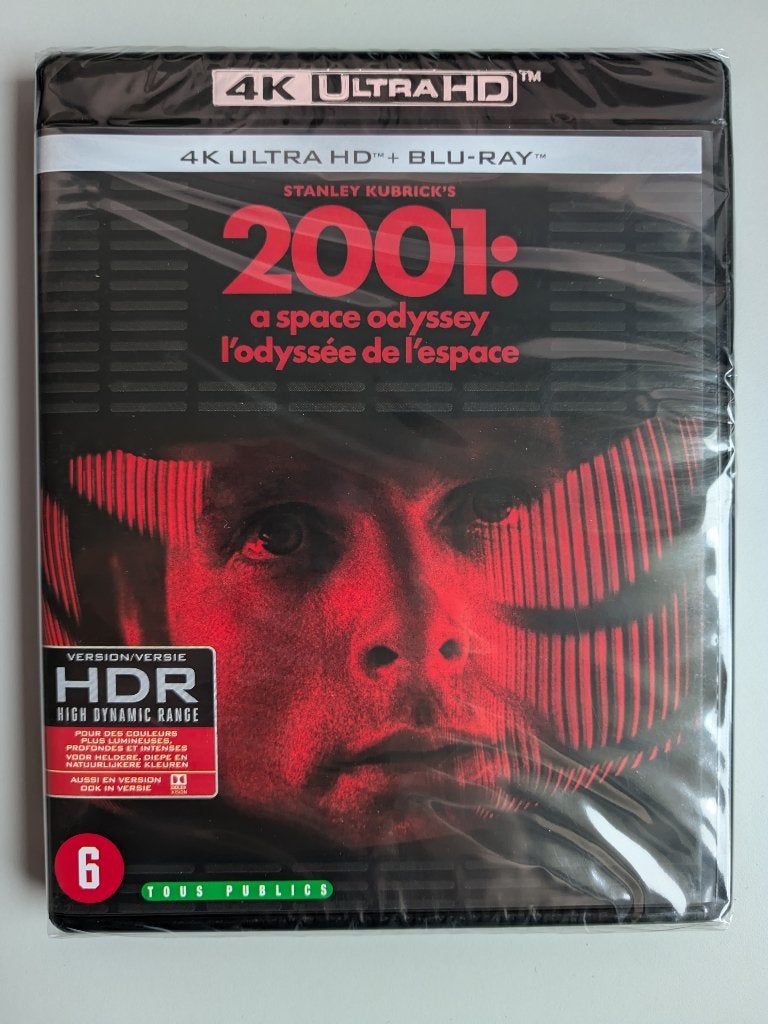 2001: A Space Odyssey 4K Blu-ray NLO 4K199741, Ophalen of Verzenden, Nieuw in verpakking