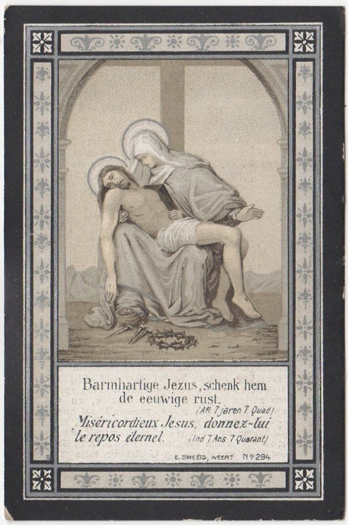 Johannes van de Brand 1875 Volkel + 1934 Zijtaart, 59 jaar, Verzenden