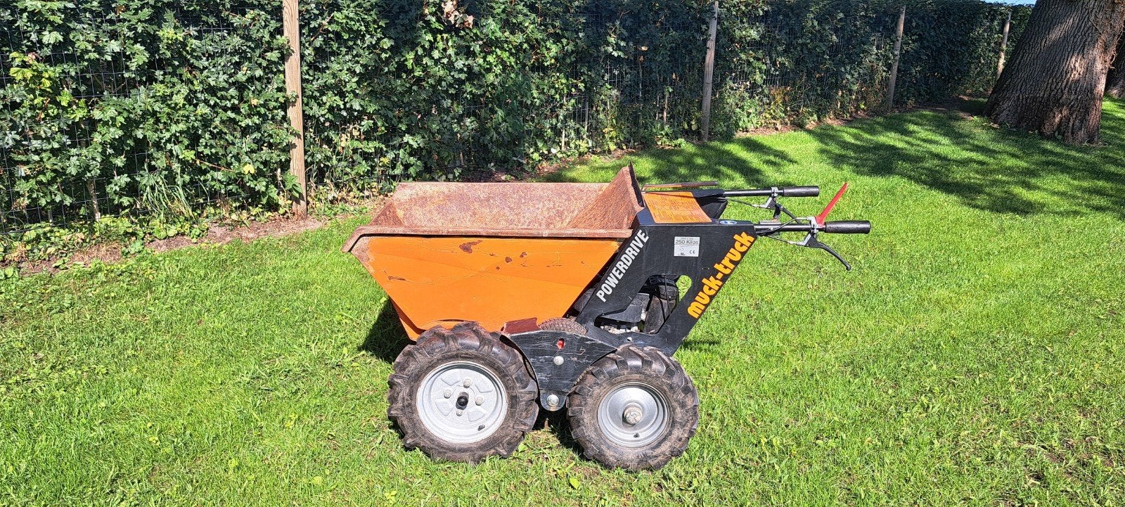 Muck truck motor kruiwagen, Ophalen, Gebruikt