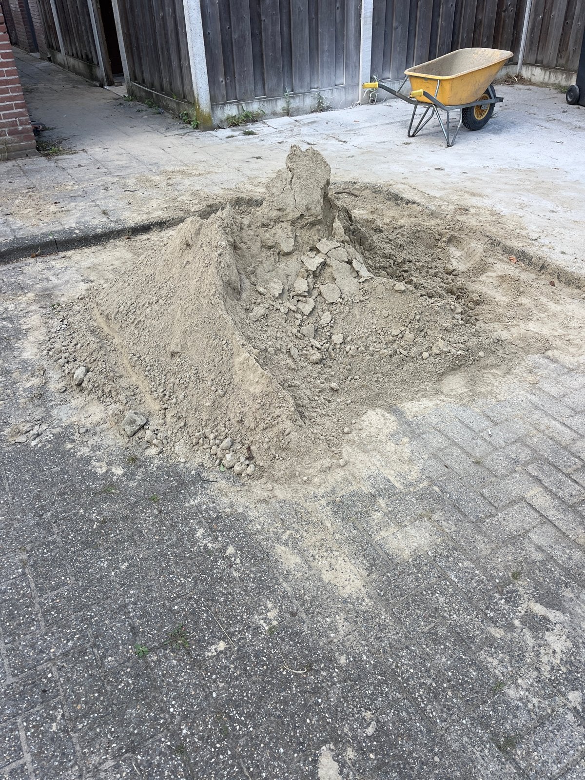 Gratis af te halen 1 m3 vulzand, Tuin en Terras, Ophalen of Verzenden, Gebruikt