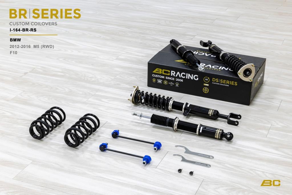 BC Racing schroefset verlaging - BMW M5 F10 12-16, Auto diversen, Tuning en Styling, Ophalen of Verzenden
