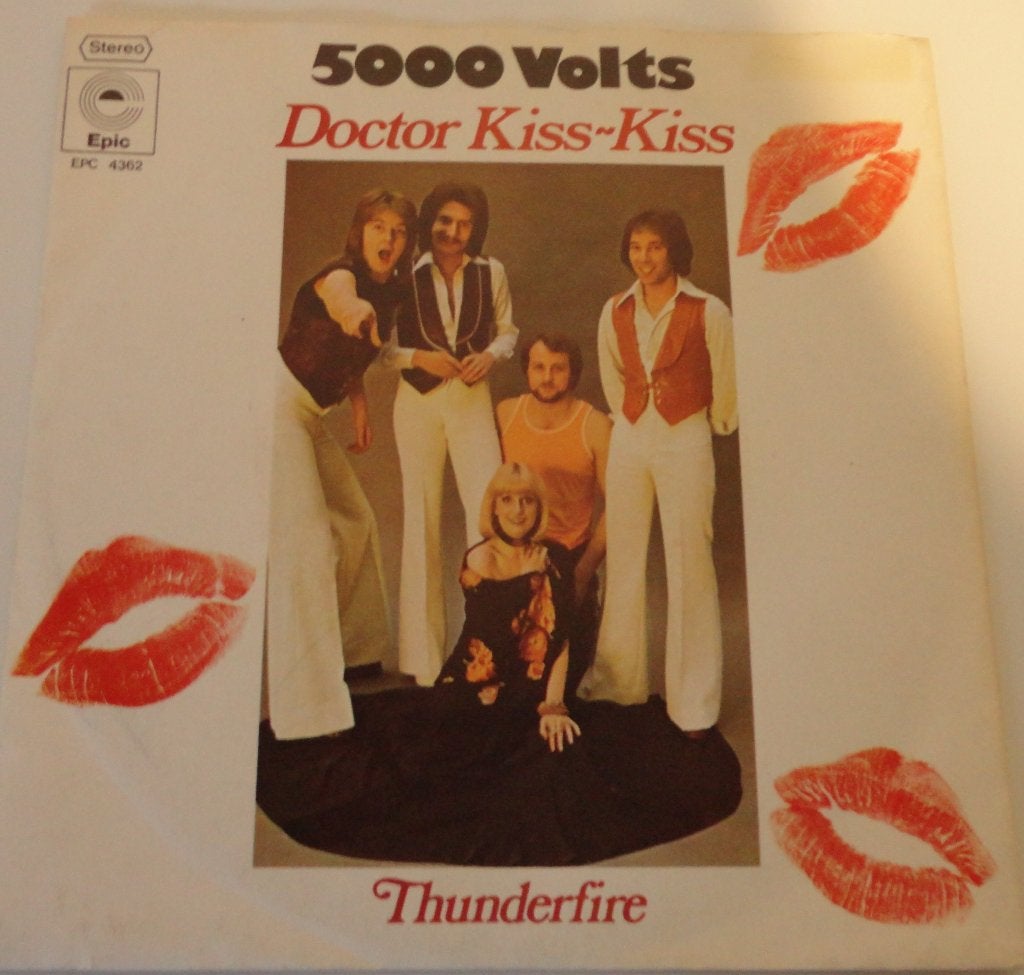 5000 Volts > Doctor Kiss Kiss, Ophalen of Verzenden, Gebruikt, 7 inch, Pop