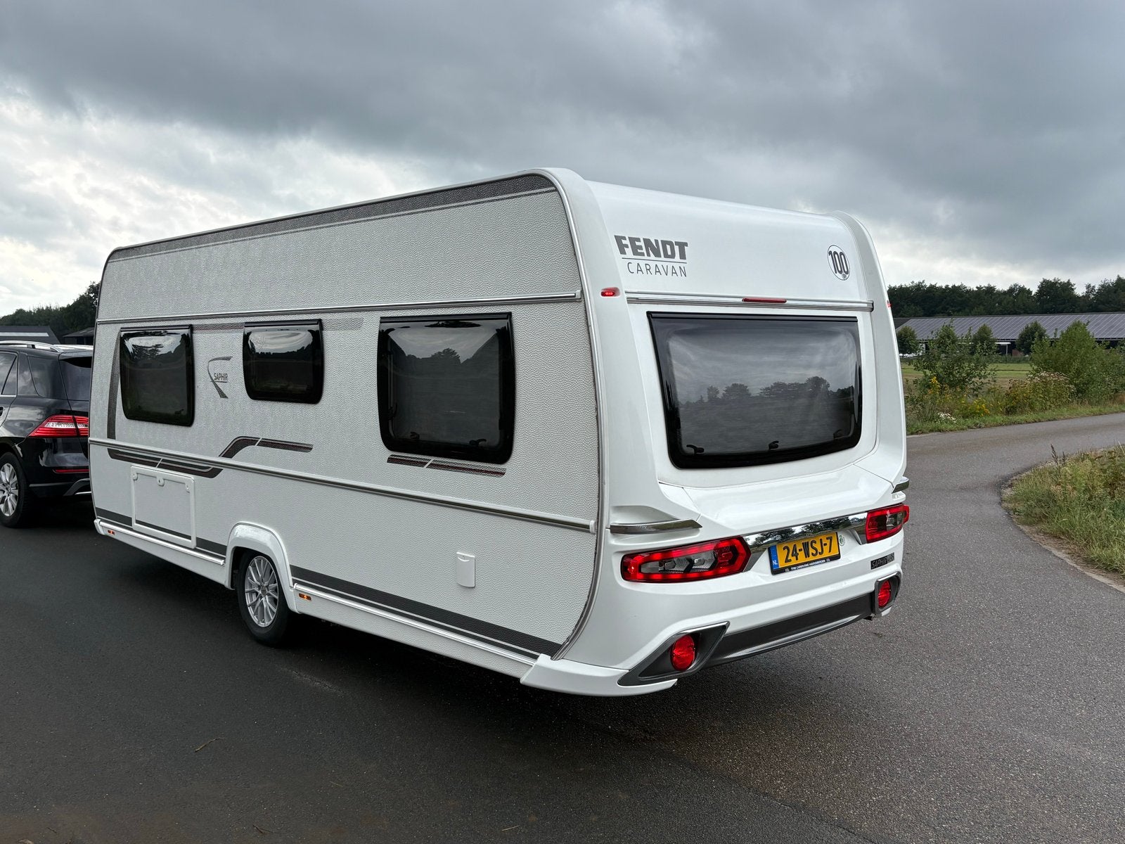 Fendt Saphir 495 SFB  BJ 2021 veel opties, Caravans en Kamperen, Rondzit, Frans bed, Particulier, Fendt