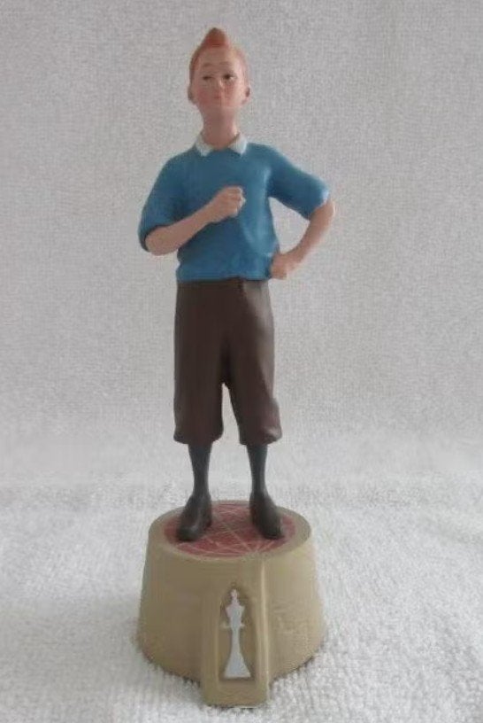 Beeldje Kuifje De schat van de Eenhoorn 2012., Ophalen of Verzenden, Kuifje, Zo goed als nieuw, Beeldje of Figuurtje