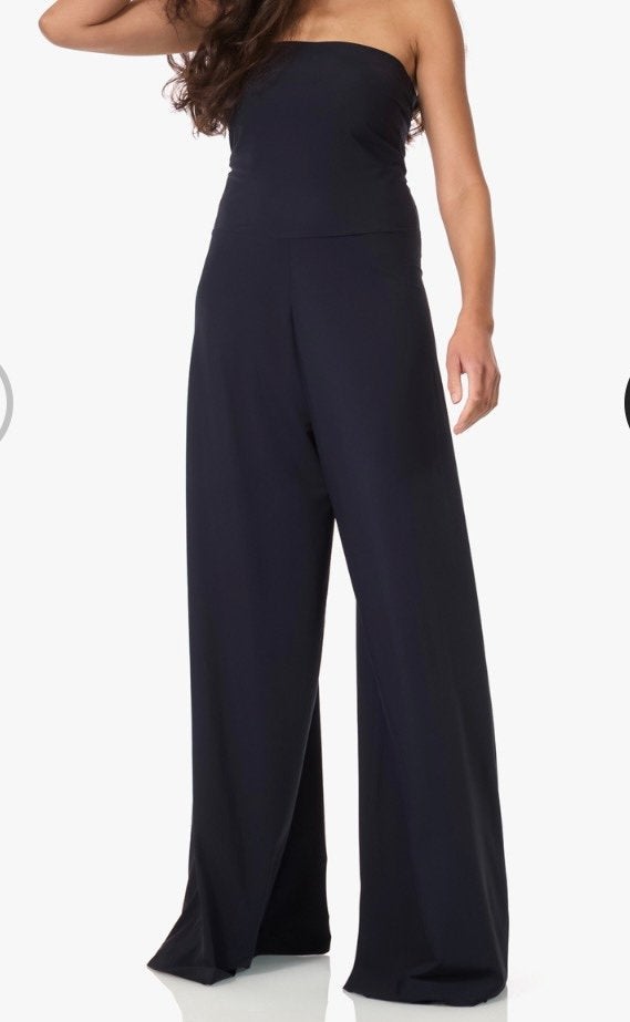 Japan TKY strapless jumpsuit, Verzenden, Zo goed als nieuw, Maat 38/40 (M), Zwart